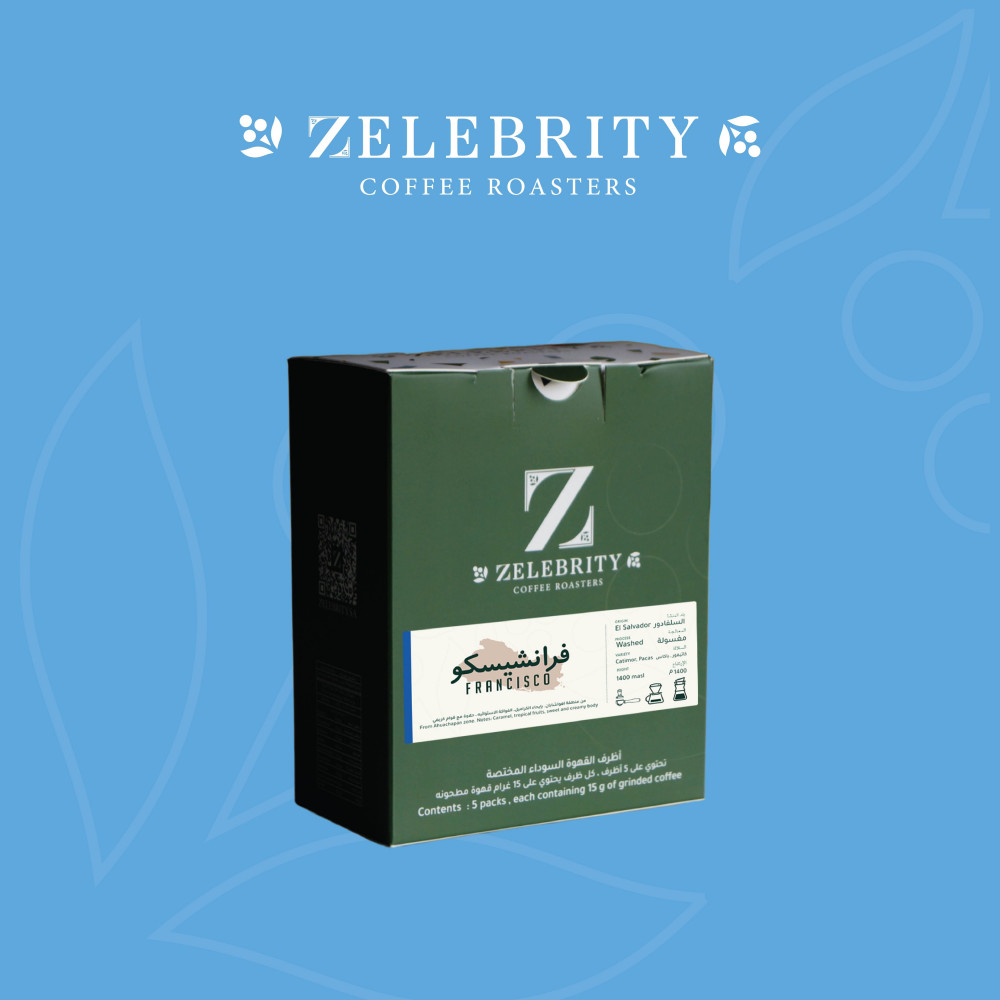 ZELEBRITY SALVADOR DRIP COFFEE 5BAGS