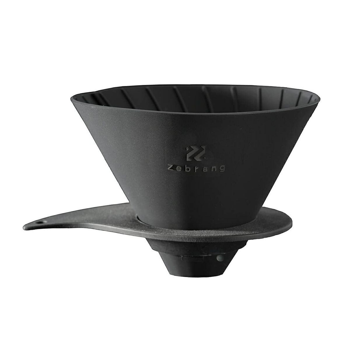 Hario Zebrang V60 Flat Dripper Black