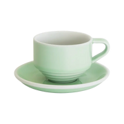 Loveramics | Deco | 165ml Flat White Cup (Celadon Green)