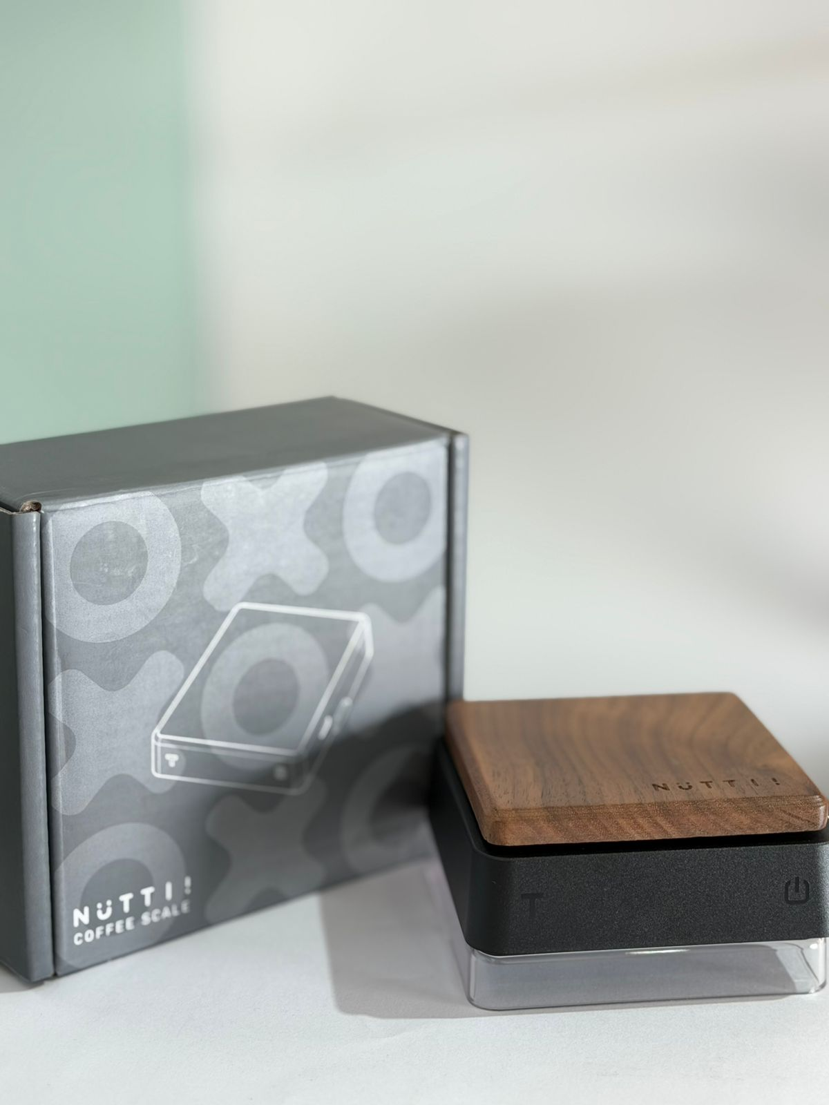 Nutti Geo-C Coffee Scale Black