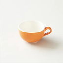 Origami Latte Cup 8oz W/Out Saucer Orange