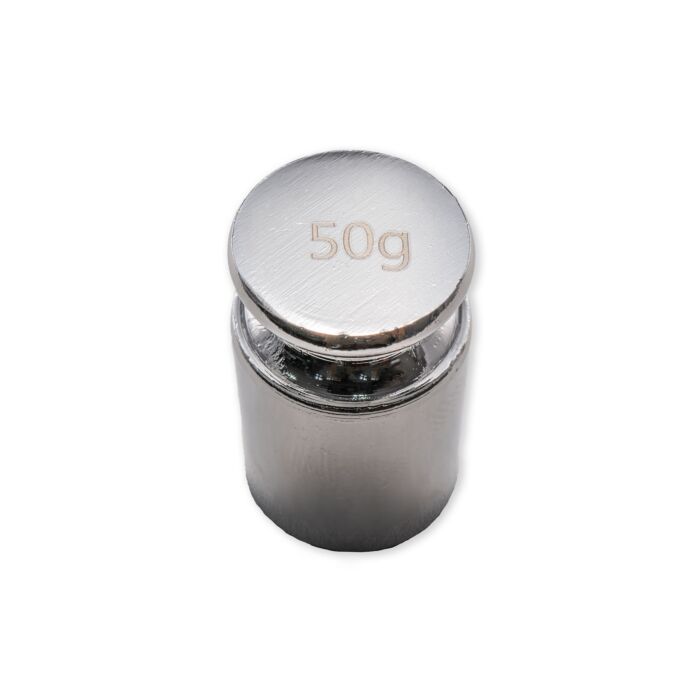 Precision Steel Scale Calibration Weight - 50G