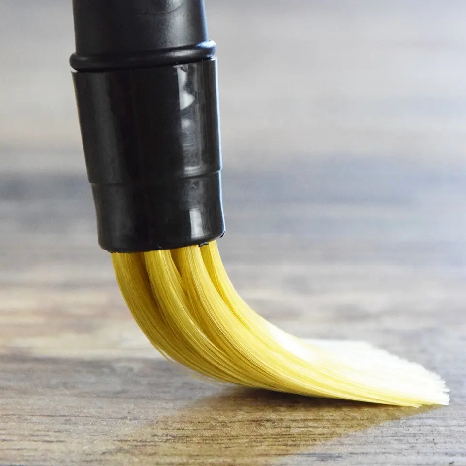 Double head coffee grinder cleaning brush