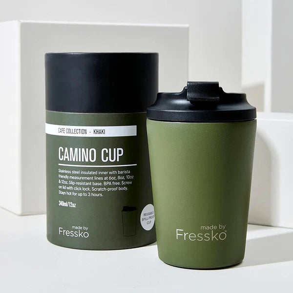 Fressko Insulated Camino Cup 12oz - KHAKI
