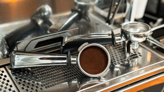 ECO | Portafilter Dark Brown handle 54mm