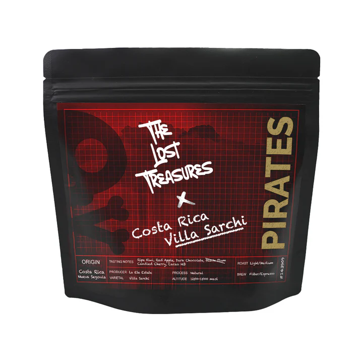 PIRATES COFFEE Villa Sarchi Costa Rica 250G