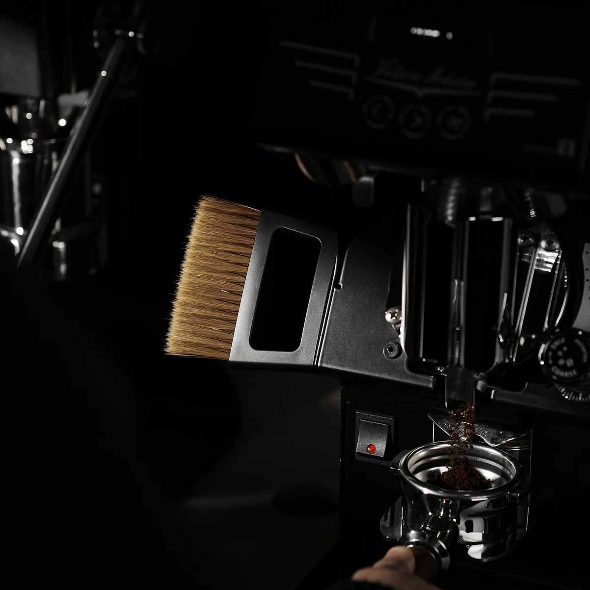 MHW Coffee Bar Brush Magnetic Handle - Black