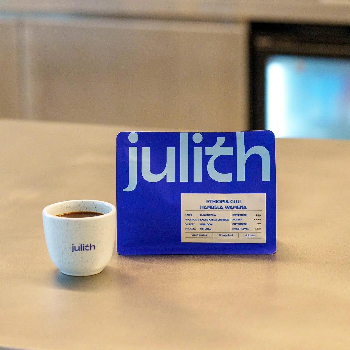 JULITH ETHIOPIA GUJI HAMBELA ESPRESSO 250G 