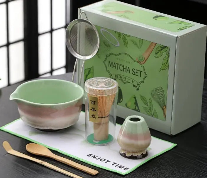 Matcha Set 7Pieces-Sage Green