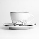 PESADO Sunrise Ceramic Set Cup& Saucer 160ML