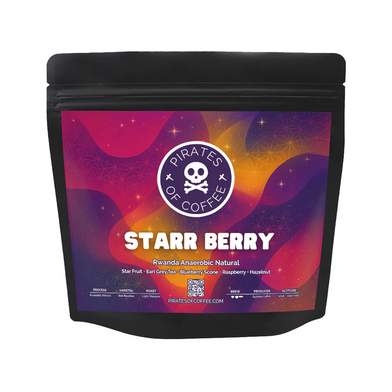 PIRATES OF COFFEE| STAR BERRY RWANDA ANAEROBIC 250 G