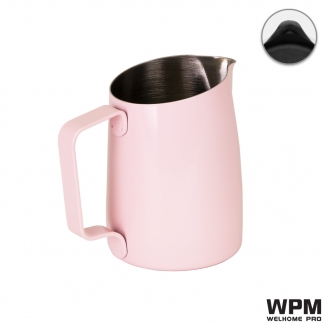 WPM Milk Pitcher Round Spout Peony Pink 450ML