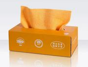 Microfiber Tissue Cloth box - Orange