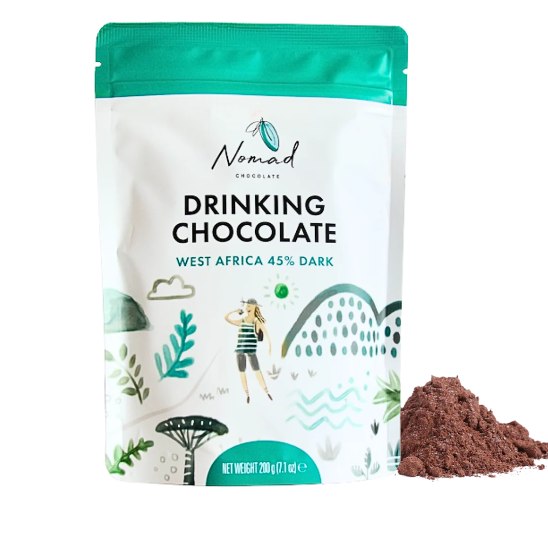 NOMAD | Chocolate West Africa 45% Dark 200 g