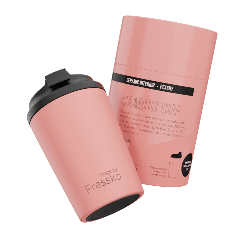Fressko Ceramic Camino Cup - Peachy 340ML