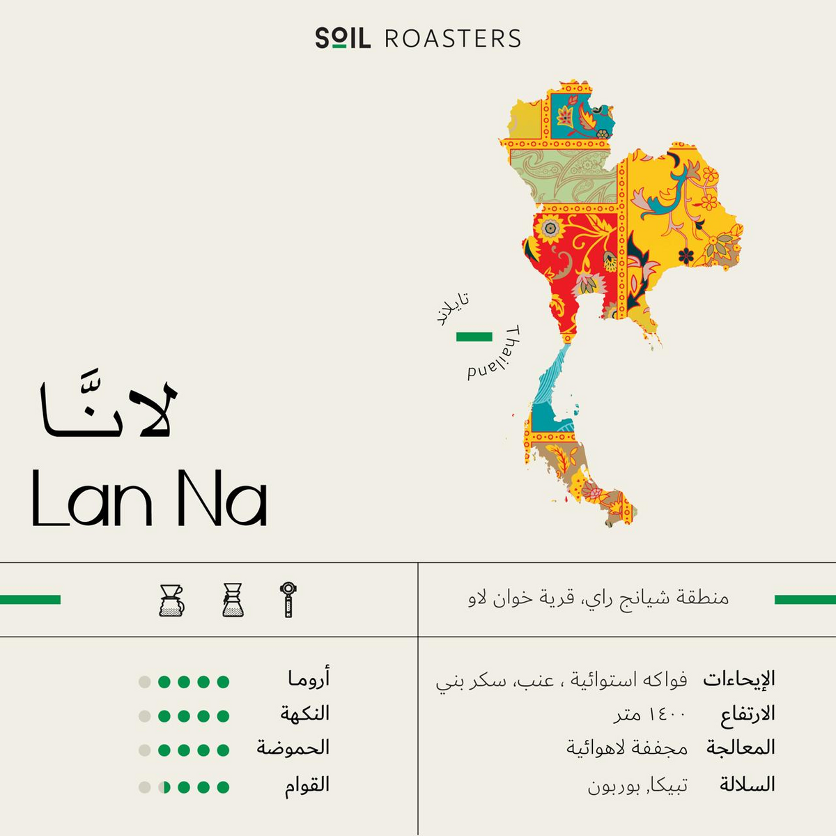 Soil | Thailand Lanna 250G