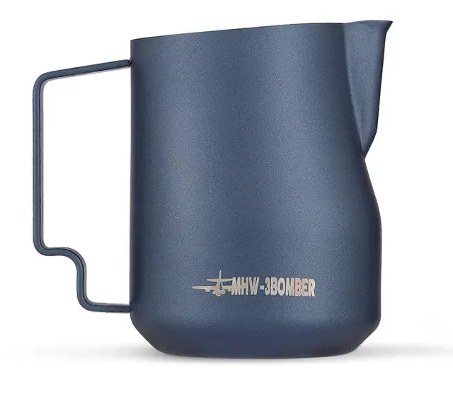 MHW-3BOMBER LATTE ART PITCHER Turbo Prussian Blue 350ml