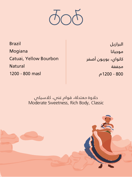 Tricycle Roastery Brazil Mogiana 250G