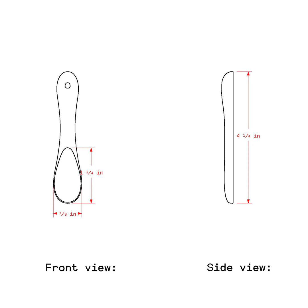 NotNeutral | Black Pico Espresso Spoon
