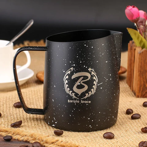 Barista Space Star Night Black Milk Pitcher 450ML