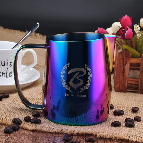 Barista Space Multicolor Milk Pitcher 450ML