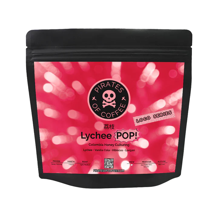 PIRATES COFFEE Colombia Honey Lychee Pop Filter 250G