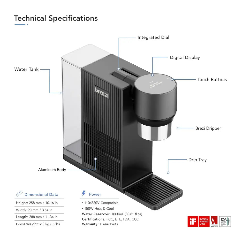 Brezi Cold brew machine - Black