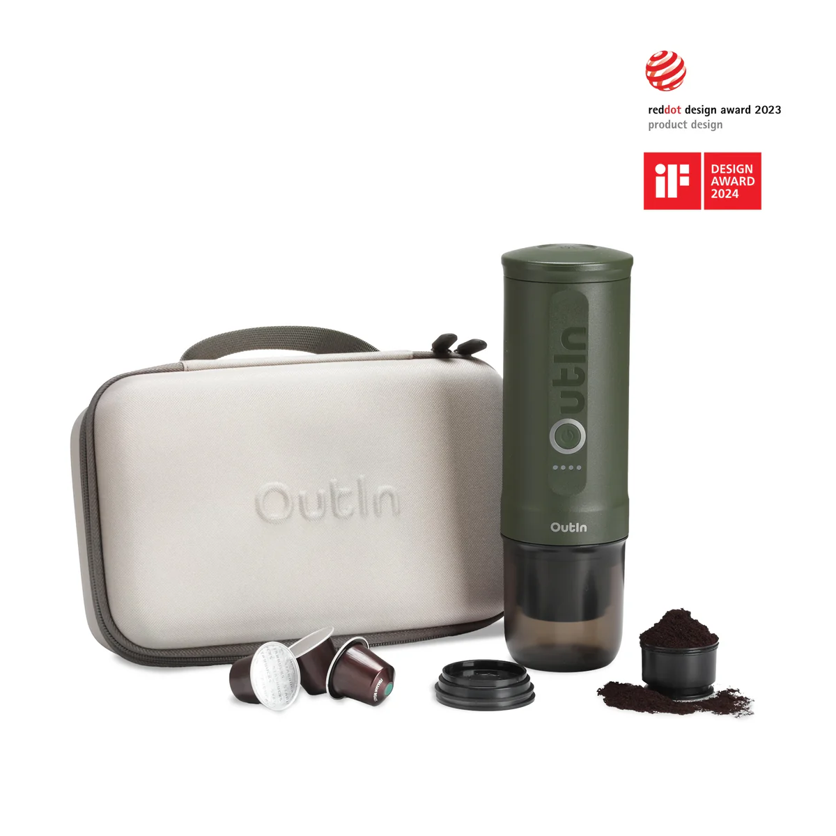 OUTIN Nano Forest Green Combo