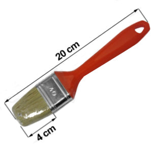 CLEANER BRUSH WITH BLONDE BRISTLES L.40MM, PLASTIC HANDLE