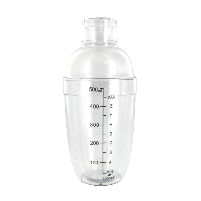 ECO Transparent Shaker 530ML
