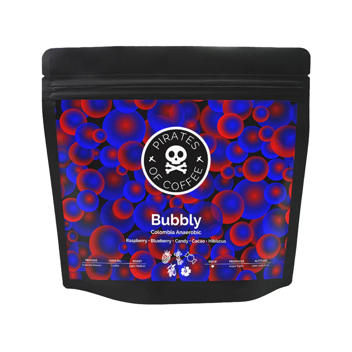 PIRATES COFFEE Colombia Bubbly Filter 250G