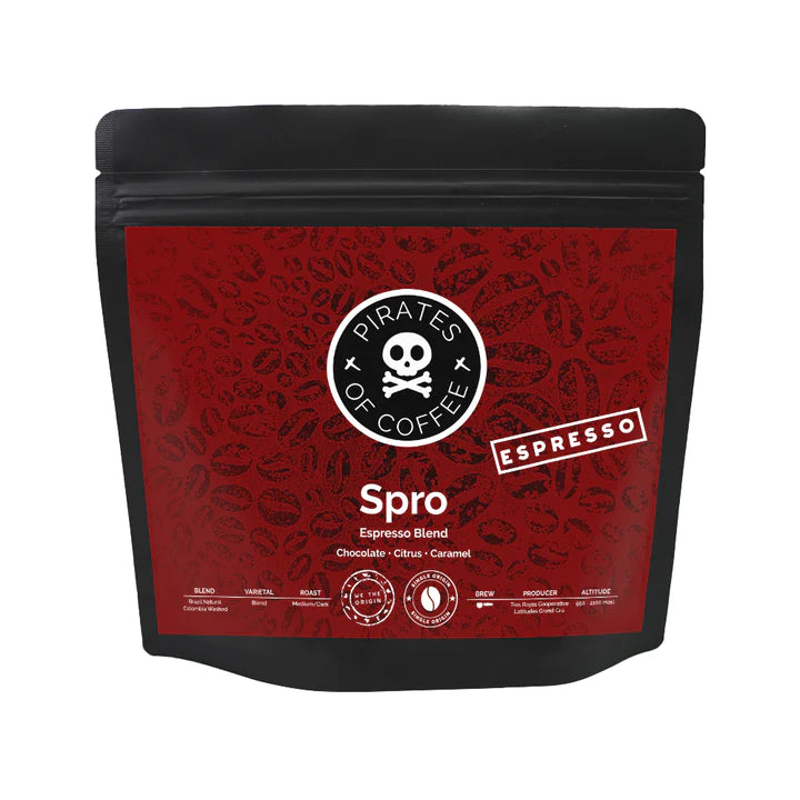 PIRATES COFFEE SPRO Espresso Blend 250G