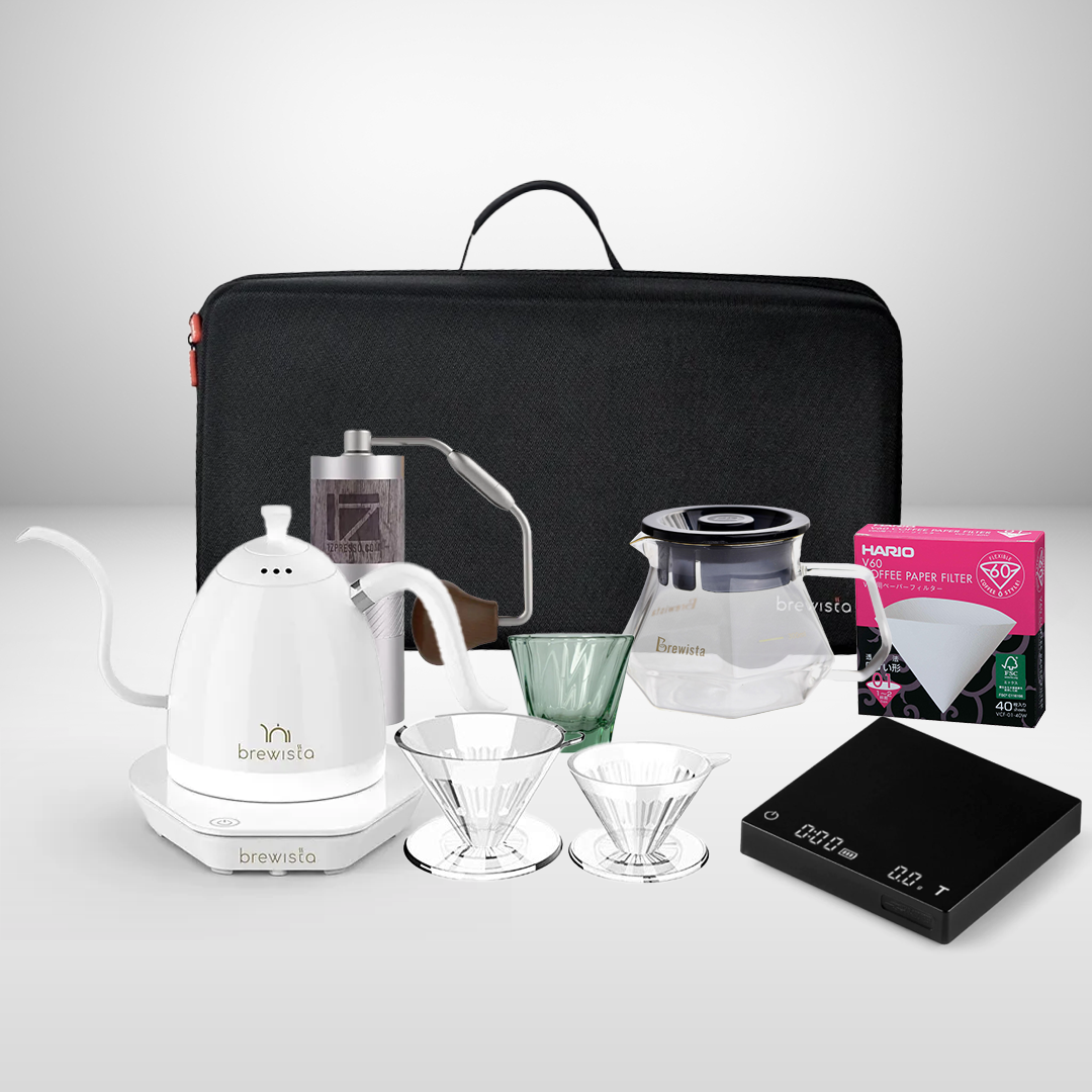 Brewista Kettle Pure White V60 Kit
