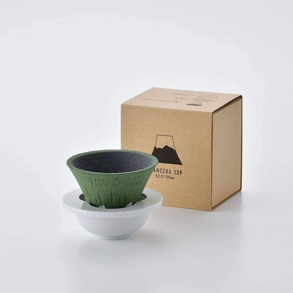 COFIL FUJI Ceramic Coffee Filter Dripper Green