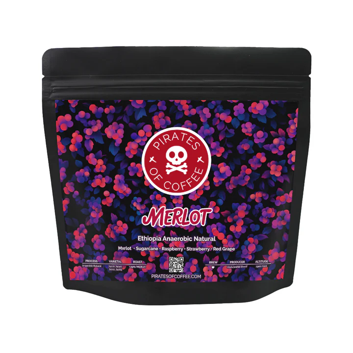 Pirates Coffee | Ethiopia Merlot Filter 250G