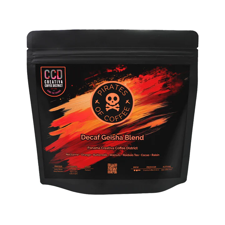 Pirates Coffee | Decaf Panama Geisha Blend 250G