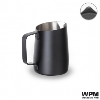WPM Milk Pitcher Sharp Spout Black 450ML