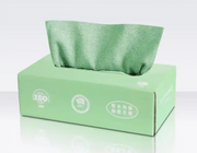 Microfiber Tissue Cloth box - Green