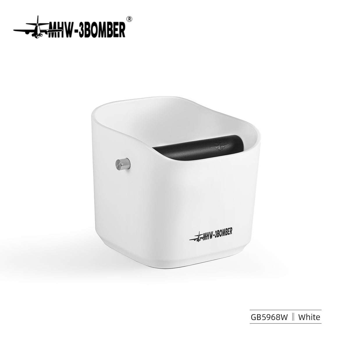 MHW-3BOMBER Square Knock Box White 1.2L