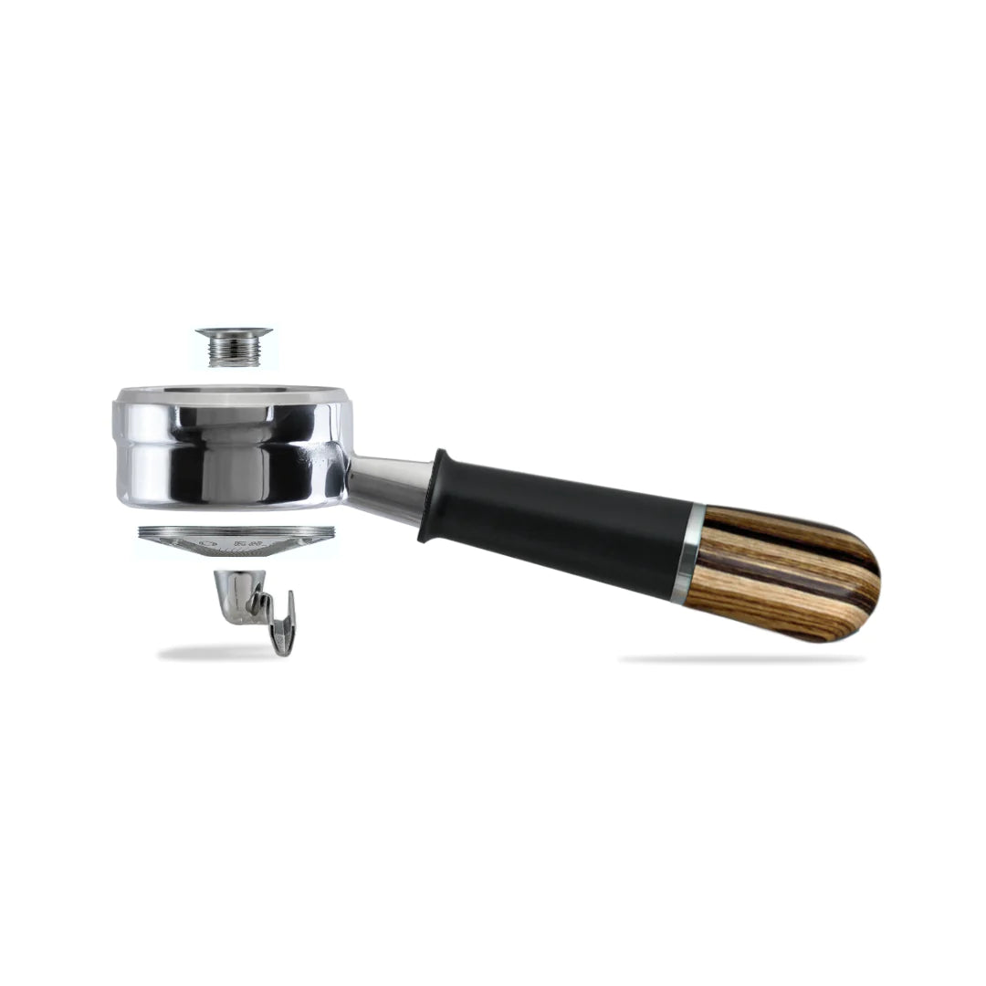 PESADO HYBRID Double Spouted Portafilter LM/E61 - Black/Riga
