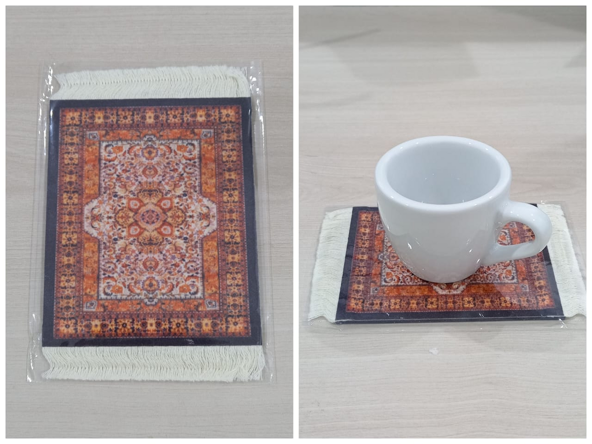 Oriental | Coaster Rug / Mat Mug 6