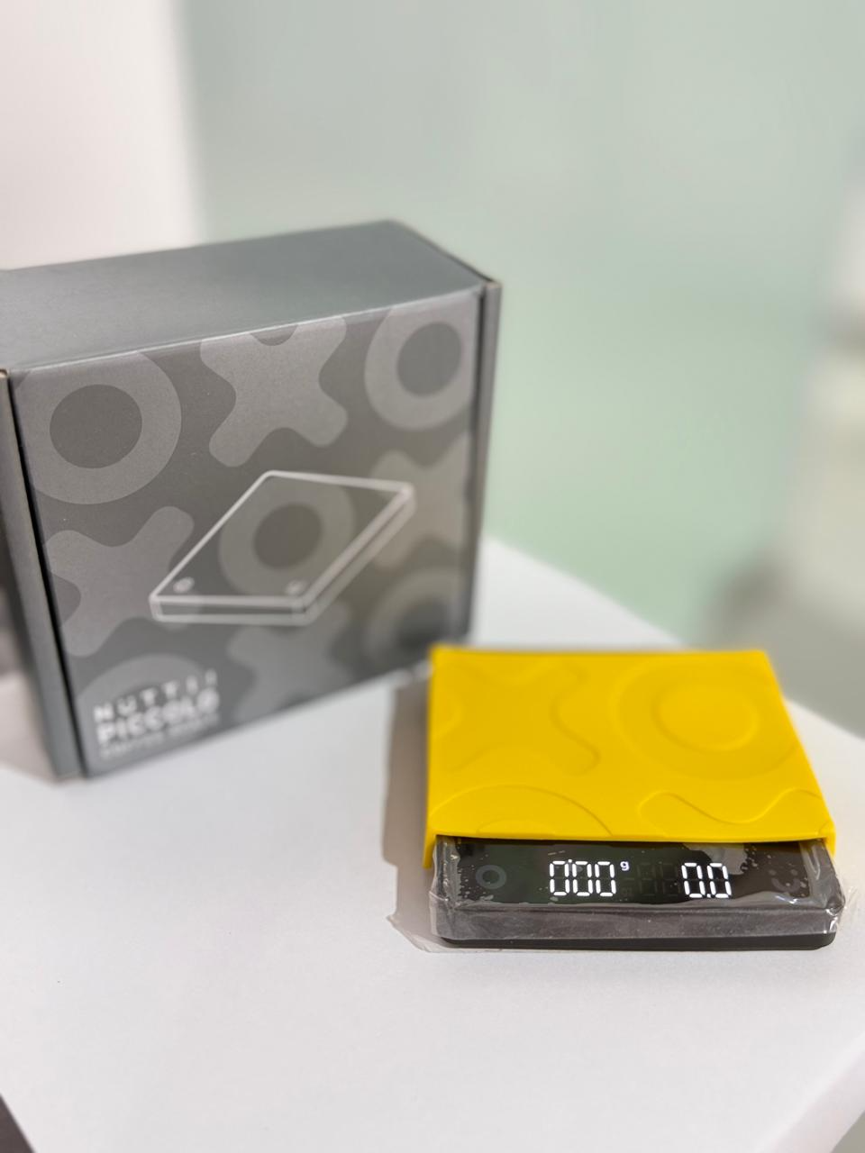Nutti Piccolo Coffee Scale Yellow