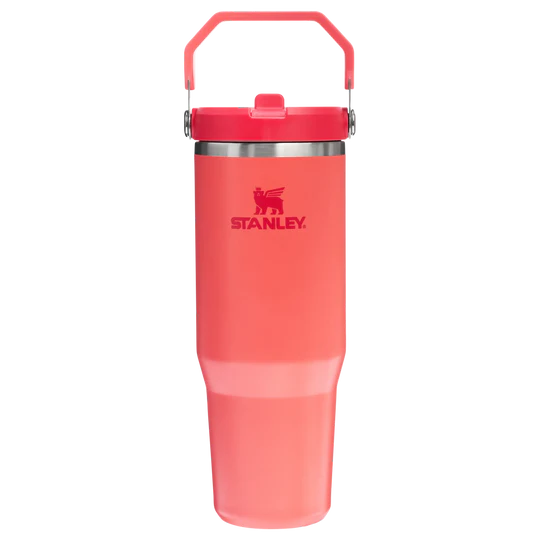 Stanley | The IceFlow Flip Straw Tumbler 890ML- Hot Coral