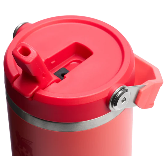 Stanley | The IceFlow Flip Straw Tumbler 890ML- Hot Coral