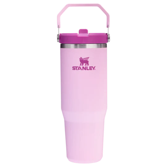 Stanley | The IceFlow Flip Straw Tumbler 890ML- Cherry Blossom