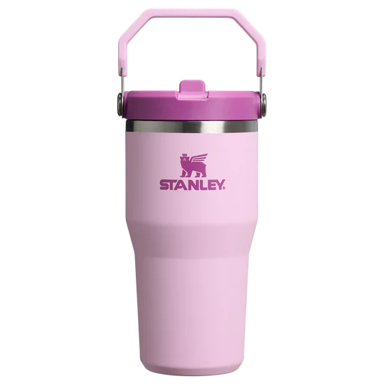 Stanley | The IceFlow Flip Straw Tumbler 600ML - Cherry Blossom