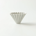 Origami Ceramic Dripper Medium - Matte Gray