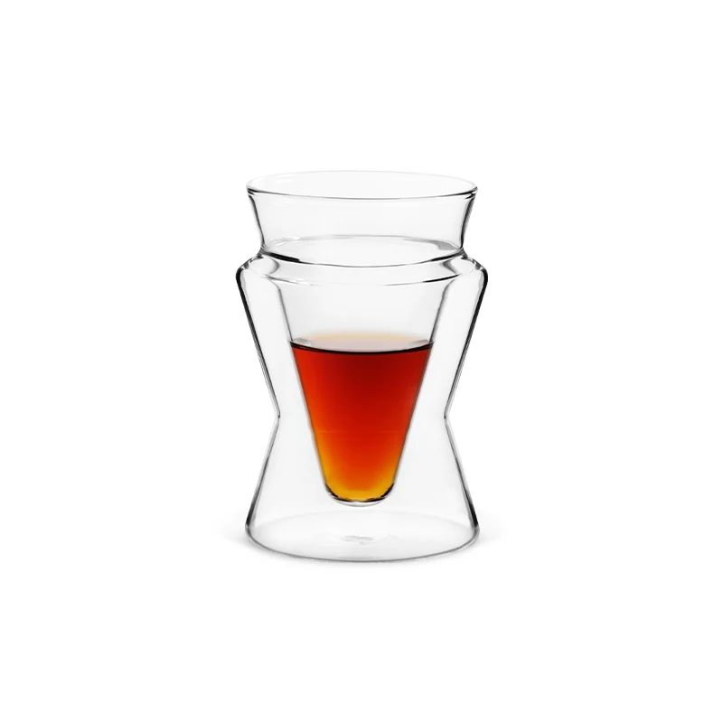 MHW DW Glass V-Shaped Clear 130ML