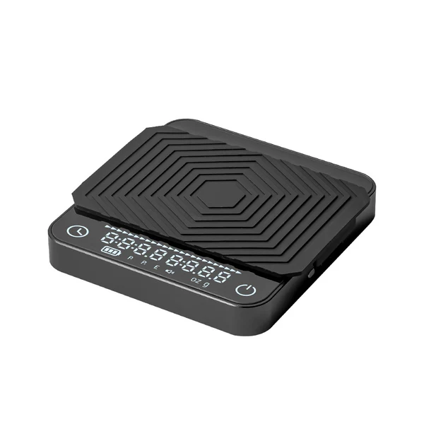 Electronic Mini Coffee Metal Scale Black