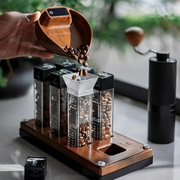 Electronic Walnut Coffee Scale